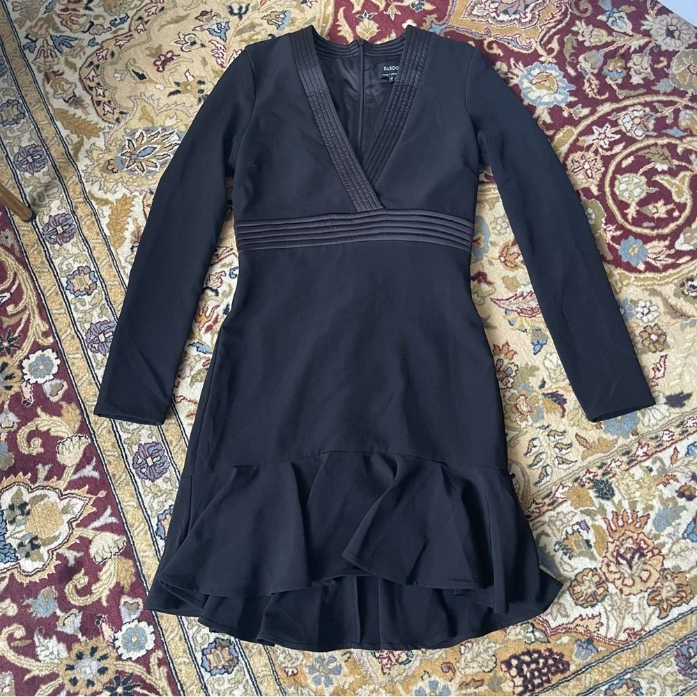 Bardot Ruffle Mini Dress XS - Picture 3 of 10